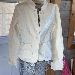 Cute new boutique junior size med. jacket corduroy style light weight